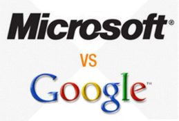 Microsoft and Google at it again