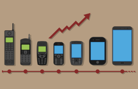 #Infographic: The evolution of the mobile phone