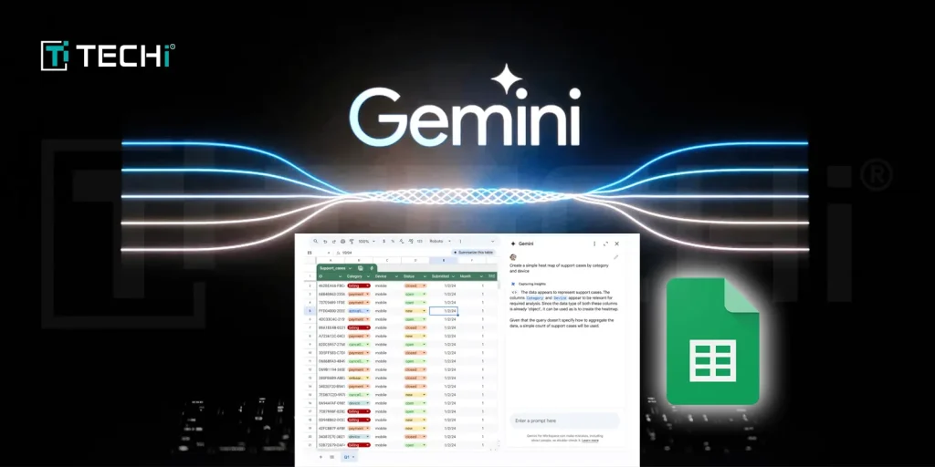 Google Sheets Gets a Gemini AI Upgrade for Smarter Data Analysis